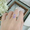 Vintage Moon Stone Marquise Shape in Sterling Silver Engagement