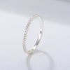 Dazzling Golden-Tone Multi-Color Eternity Band Stackable Ring