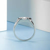 Exquisite 1.0ct Moissanite Marquise Cut Sterling Silver Engagement Ring