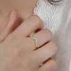 Sweet Crown Design Sterling Silver Wedding Band