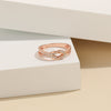 Simple Infinity Sterling Silver Wedding Band