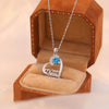 Heart Design Sterling Silver Necklace For Mom