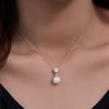 Sterling Silver Pearl Necklace For Mom