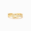 Simple Infinity Sterling Silver Wedding Band