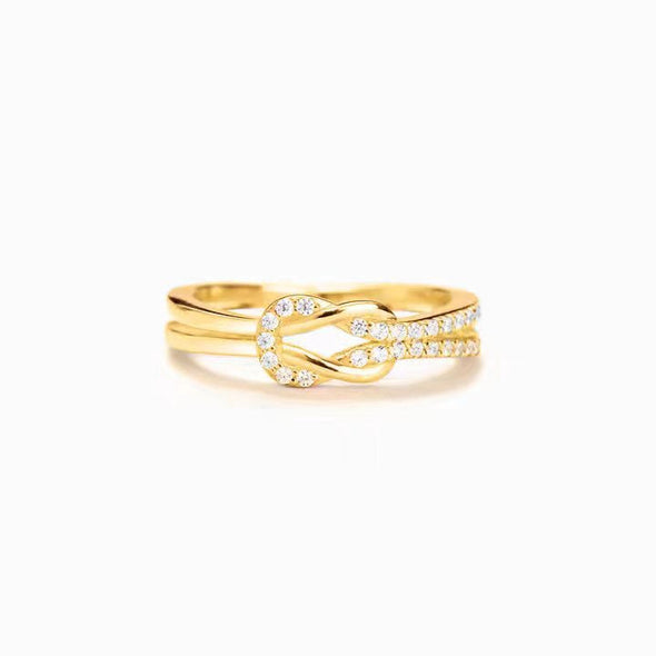 Simple Infinity Sterling Silver Wedding Band