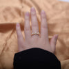 Crown Design Pearl Sterling Silver Ring