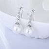 Elegant Pearl Drop Earrings for Mom