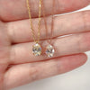 Gorgeous 1.5ct Oval Cut Sterling Silver Necklace