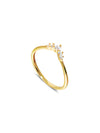 Simple Crown Design Sterling Silver Wedding Band