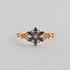 Flower Deaign 14K Gold Plated Ring