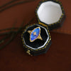 Vintage Moon Stone Marquise Shape in Sterling Silver Engagement