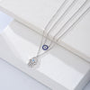 Devil Eye Hamsa Palm Double Layed Necklace