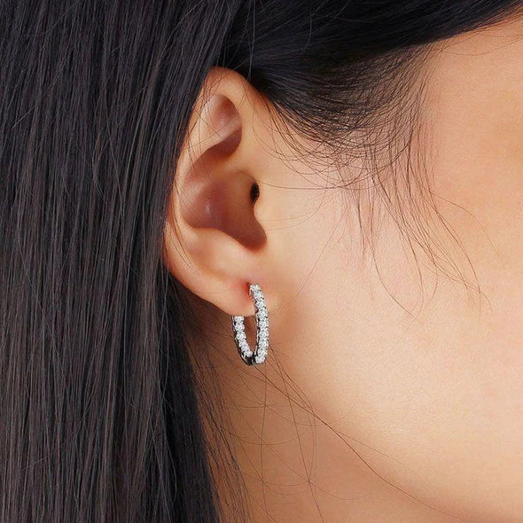 Classic Sterling Silver Hoop Earrings