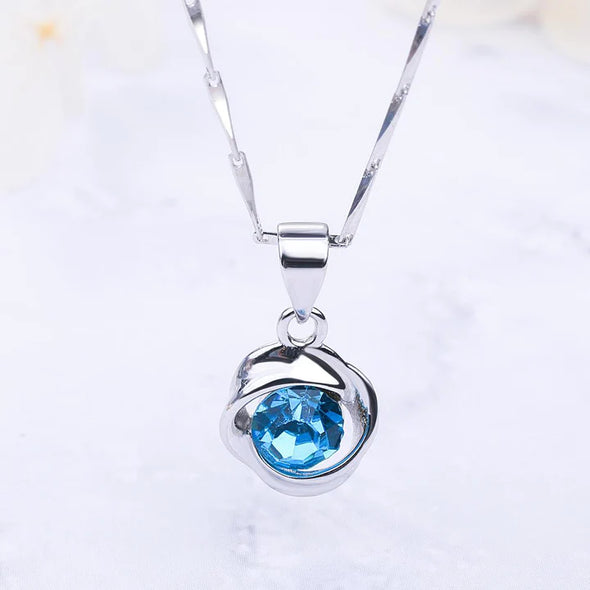Heart of Sea Sterling Silver Pendant Necklace
