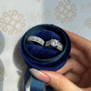 2.0CT Round Cut With Round Pave Bridal Set