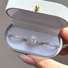 Exquisite 3-Piece Halo Round Cut Sterling Silver Bridal Sets