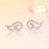 Wigs of Angel Stud Earrings