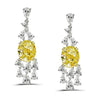 Fancy Yellow Drop Earrings