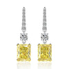 Vintage 3.5 Carat Drop Earrings