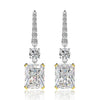 Vintage 3.5 Carat Drop Earrings