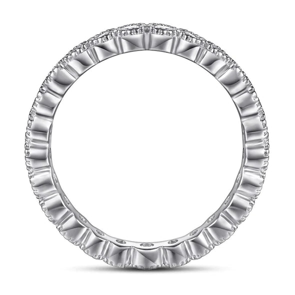 Eternity Sterling Silver Wedding Band