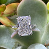 Gorgeous 3.0CT Radiant Cut Double Prong Engagement Ring
