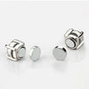 Classic Round Cut Clip Earrings